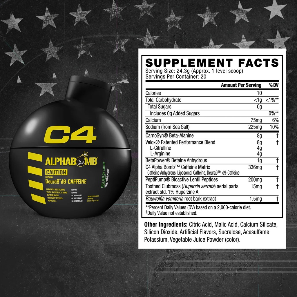 CEL C4 ALPHABOMB 20 SERV