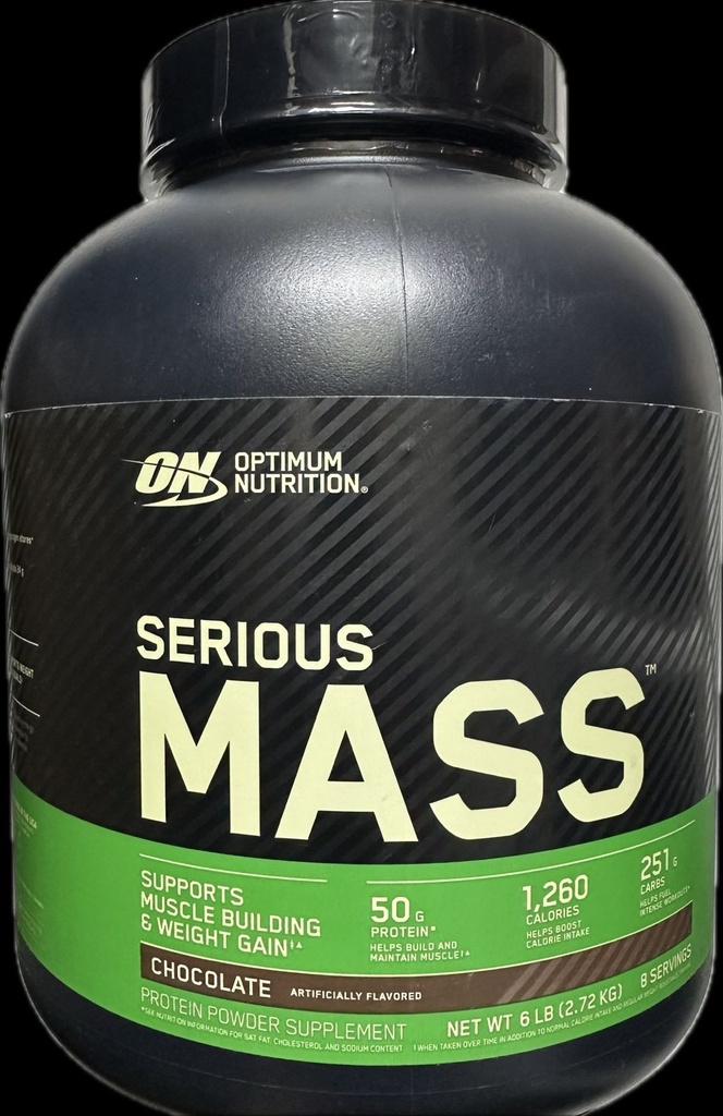 ON SERIOUS MASS 6 LB 8 SERV