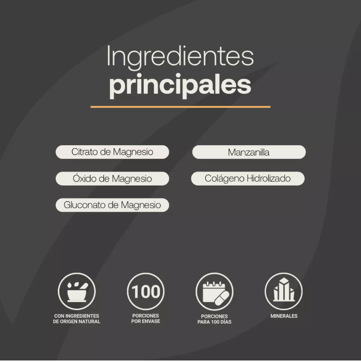 BLIFE 3 Mag Blend | Mezcla de Citrato, Oxido y Gluconato de Magnesio 100 Caps 500 mg