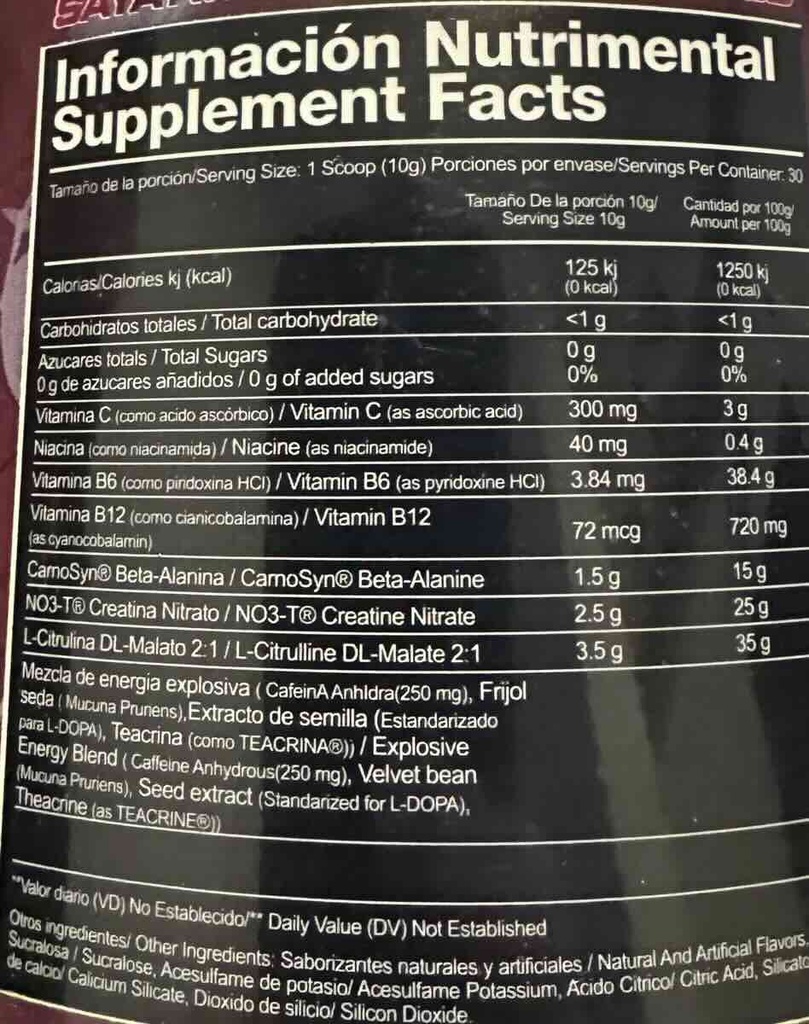 SL PWO KAIOKEN BLACK 30 SERV