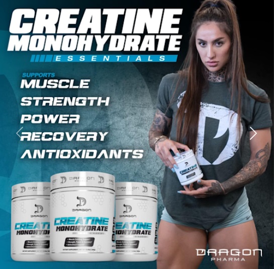DRAGON CREATINE MONOHYDRATE 60 SERV