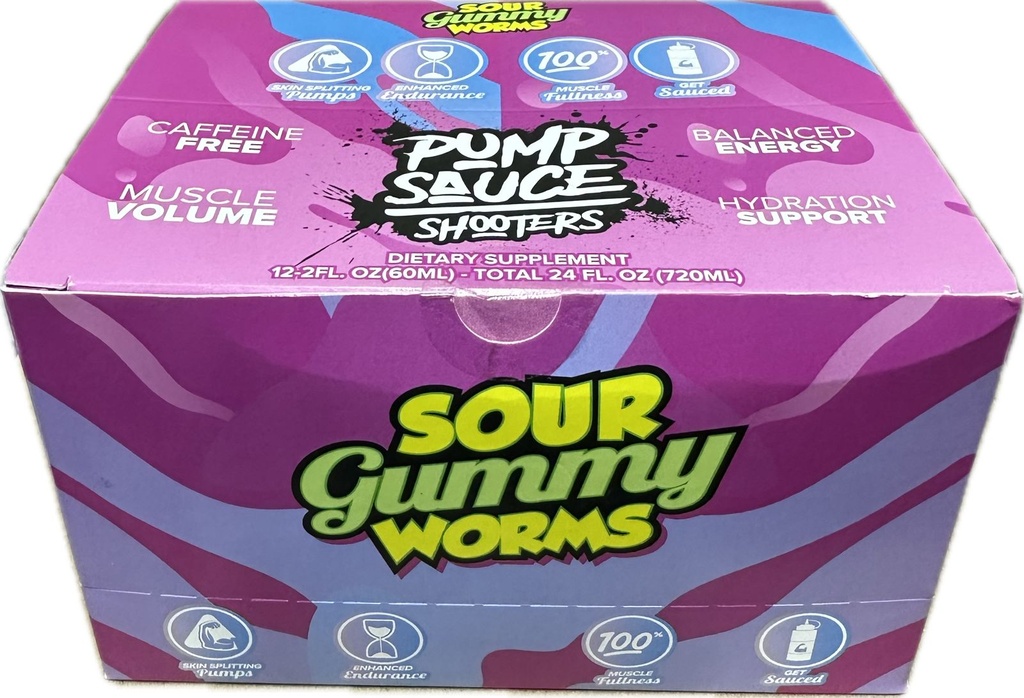 Caja Pump Sauce Shooter 60 ml 12pz