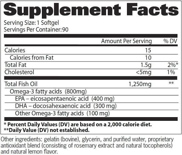 OMEGA-3 800MG 90 CAPSULAS