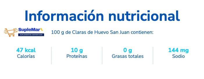 CLARAS DE HUEVO 1 GALON