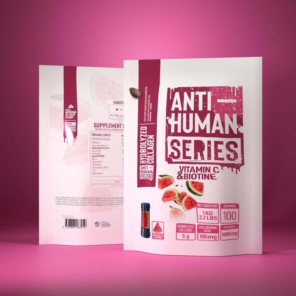 COLAGENO ANTIHUMAN SERIES ADICIONADO CON VITAMIN C & BIOTINA