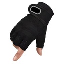 GUANTES DE TELA PARA GYM UNISEX NEGRO L