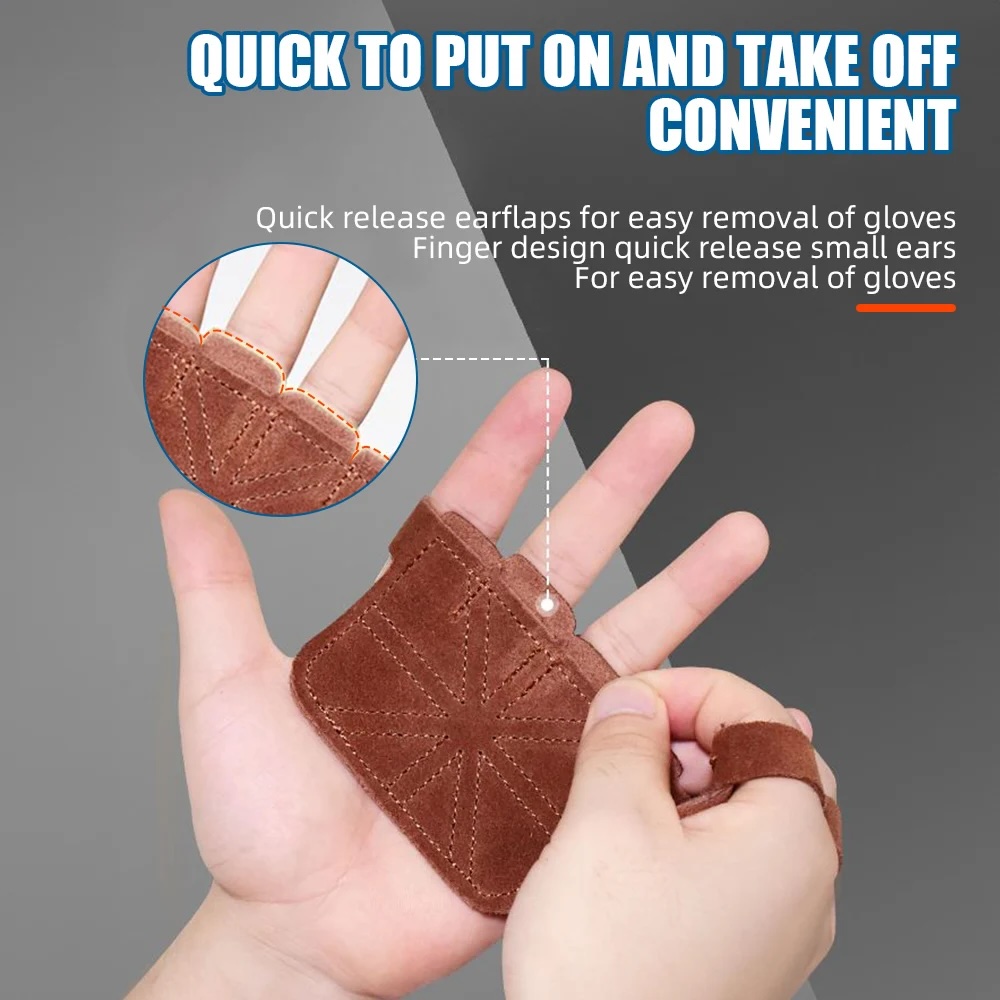 CALLERAS EMPUÑADURAS DE GIMNASIA DE PALMA DE CUERO