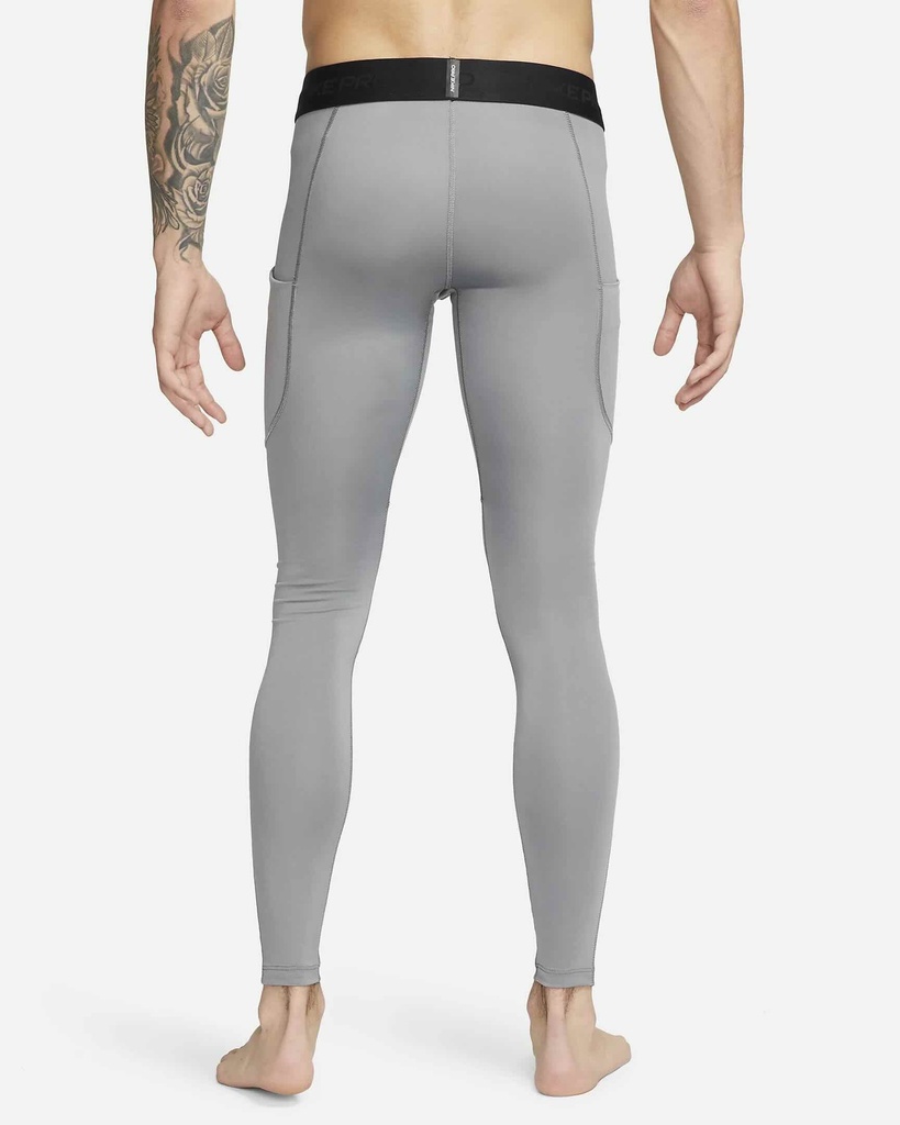 NIKE PRO MALLAS FITNESS DRI-FIT HOMBRE GRIS