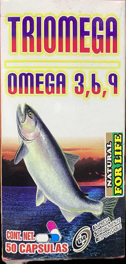 TRIOMEGA OMEGA 3,6,9 50 CAPS 25SERVS