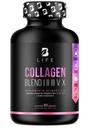 BLIFE Collagen Blend I II III V X | Colágeno Hidrolizado Tipo I, II, III, V y X × 4 90 Caps | 500 mg