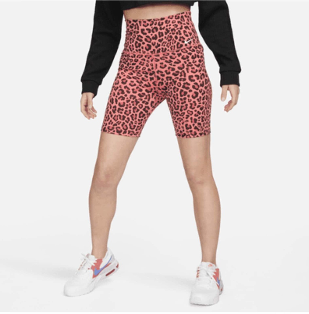 NIKE SHORTS CICLISTA ESTAMPADO DE LEOPARDO