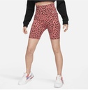 NIKE SHORTS CICLISTA ESTAMPADO DE LEOPARDO