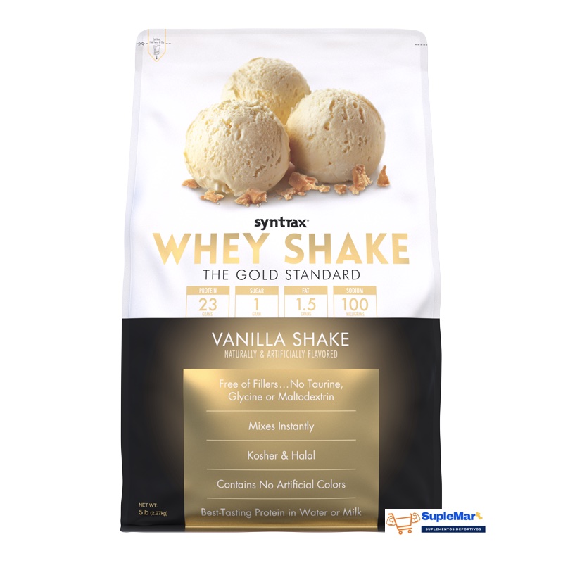 SYNTRAX WHEY SHAKE 5 LBS 71 SERV