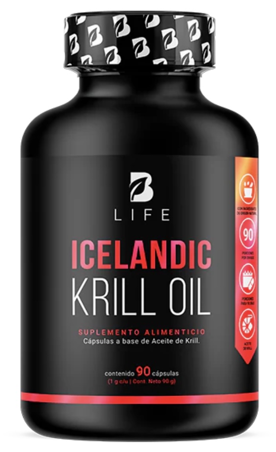 BLIFE Icelandic Krill Oil | Aceite de Krill 90 Caps 1000 mg