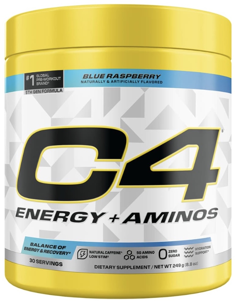 CEL C4 ENERGY + AMINOS 30 SERV