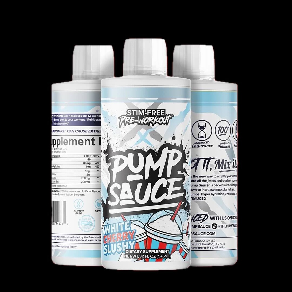 Pump Sauce Stim Free 32/16 Serv
