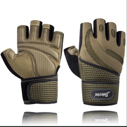 DIBEAR GUANTES GYM ANTIDESLIZANTES ARMY GREEN