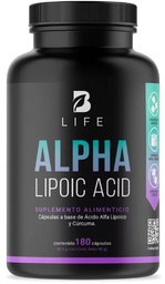 [P097BL1491] BLIFE Ácido Alfa Lipoico 180 Caps 90 Servs