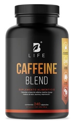BLIFE Caffeine Blend | Mezcla a base de Cafeina, Matcha, Hongo Melena de Leon, Taurina y Vitamina B1 240 caps 700 mg